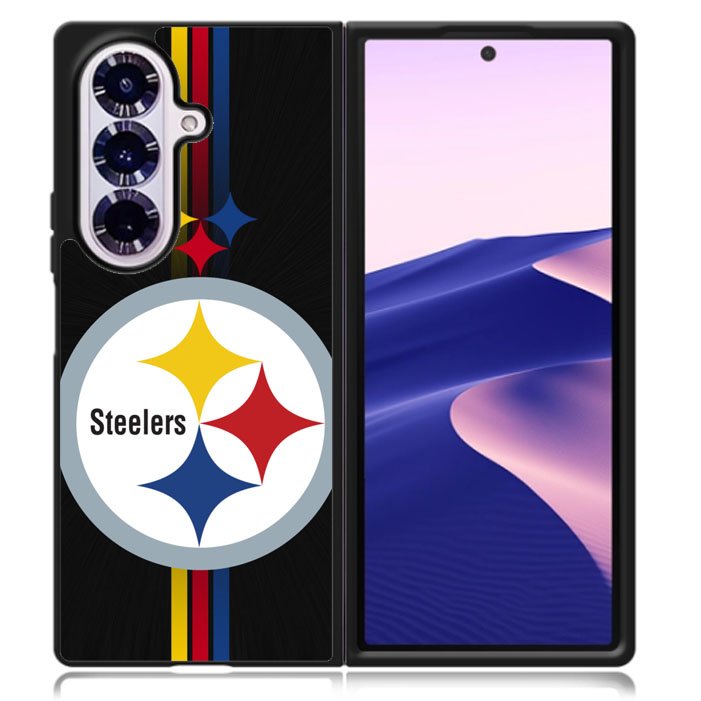 Pittsburgh Steelers logo Samsung Galaxy Z Fold 7 5G Case BC0343