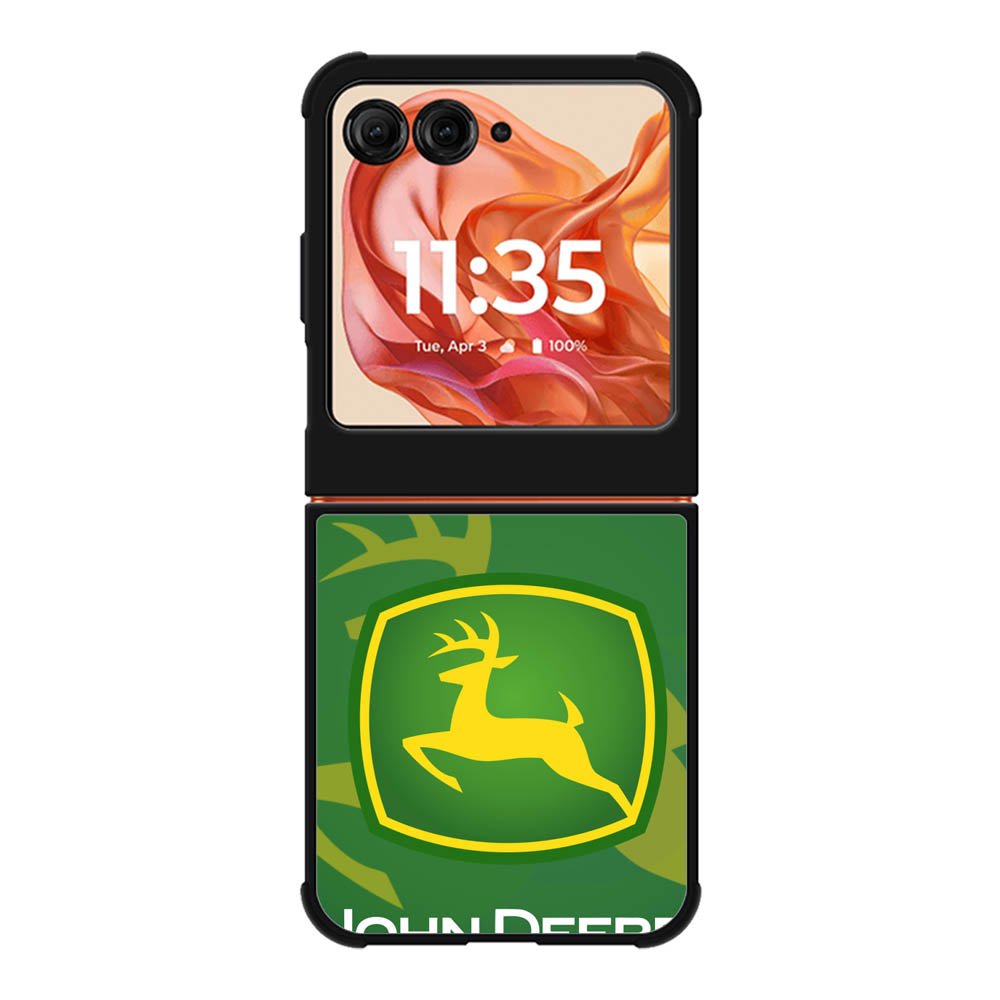 John Deere Logo Motorola Moto Razr 2025/2024 , Moto Razr 60/50 Case BC0334