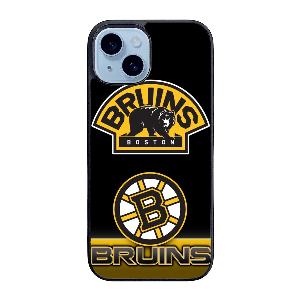 Boston Bruins Logo Case iPhone 15 BC0320