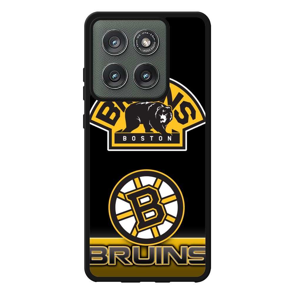 Boston Bruins Logo Case Motorola Moto Edge 2025 BC0320