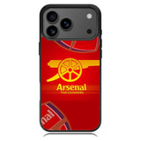 arsenal logo iPhone 17 Pro Max Case BC0318
