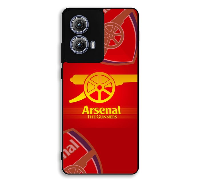 arsenal logo Motorola Moto Edge 2024 Case BC0318