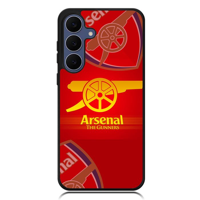 arsenal logo Samsung Galaxy S25 FE Case BC0318