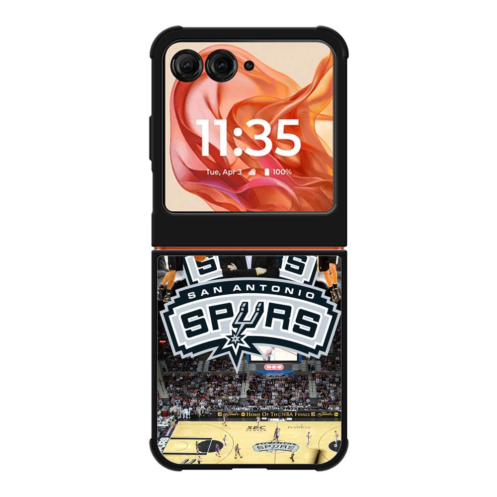 San Antonio Spurs Motorola Moto Razr 2025/2024 , Moto Razr 60/50 Case BC0344