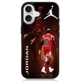 Michael Jordan Wallpaper Case iPhone 16 BC0341