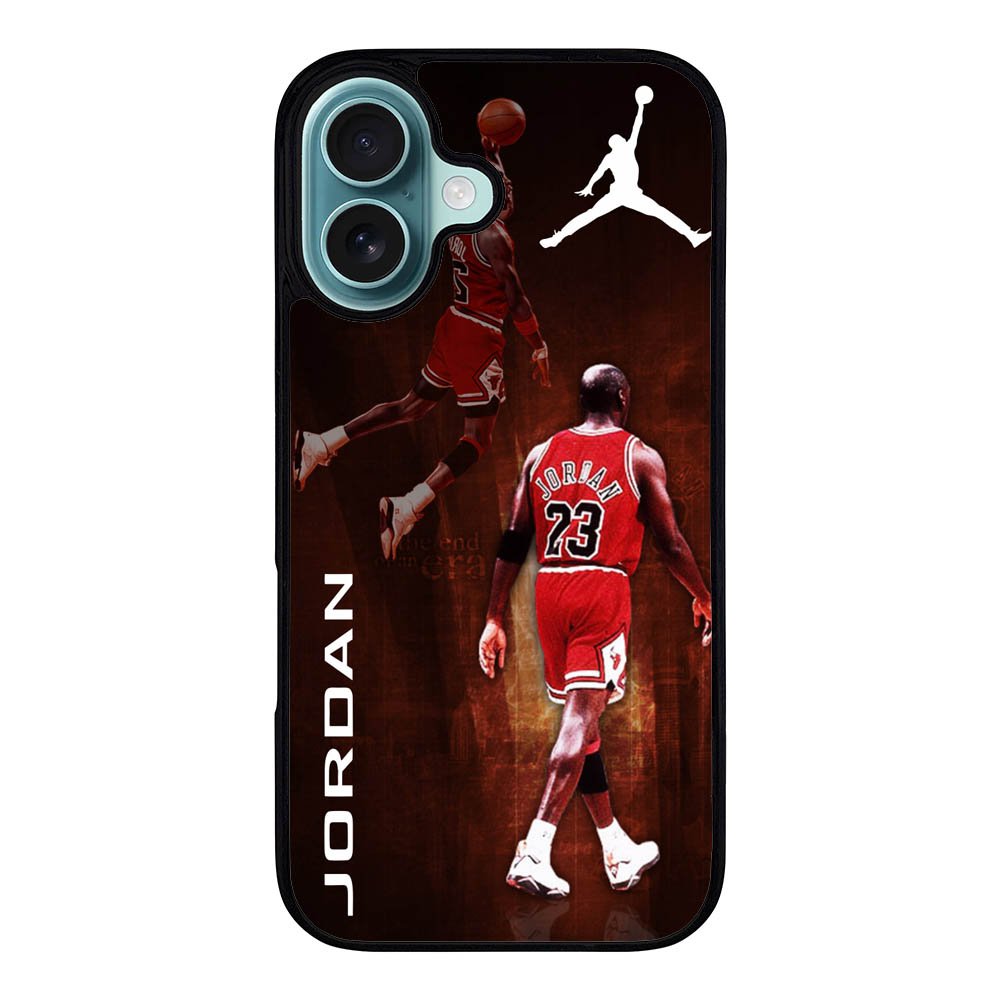 Michael Jordan Wallpaper Case iPhone 16 Plus BC0341