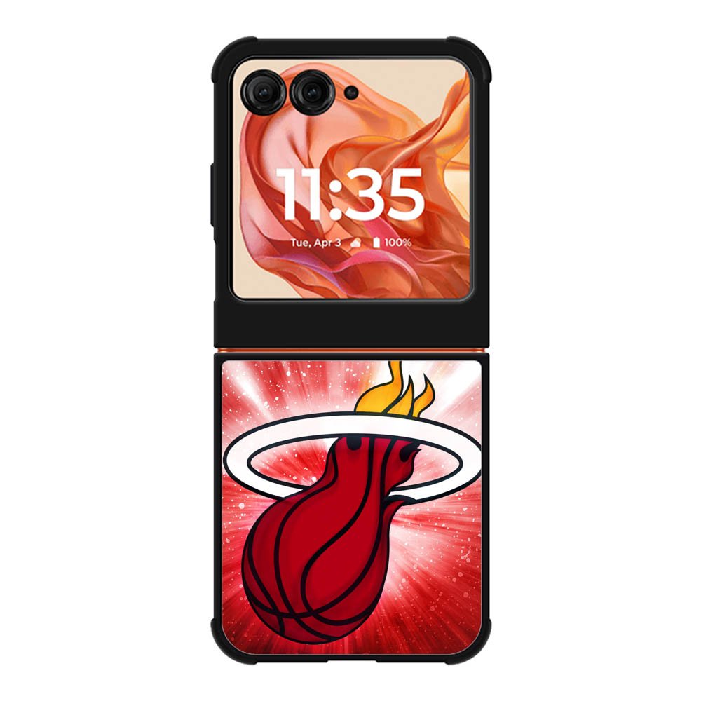 Miami Heat Wallpapers Motorola Moto Razr 2025/2024 , Moto Razr 60/50 Case BC0336