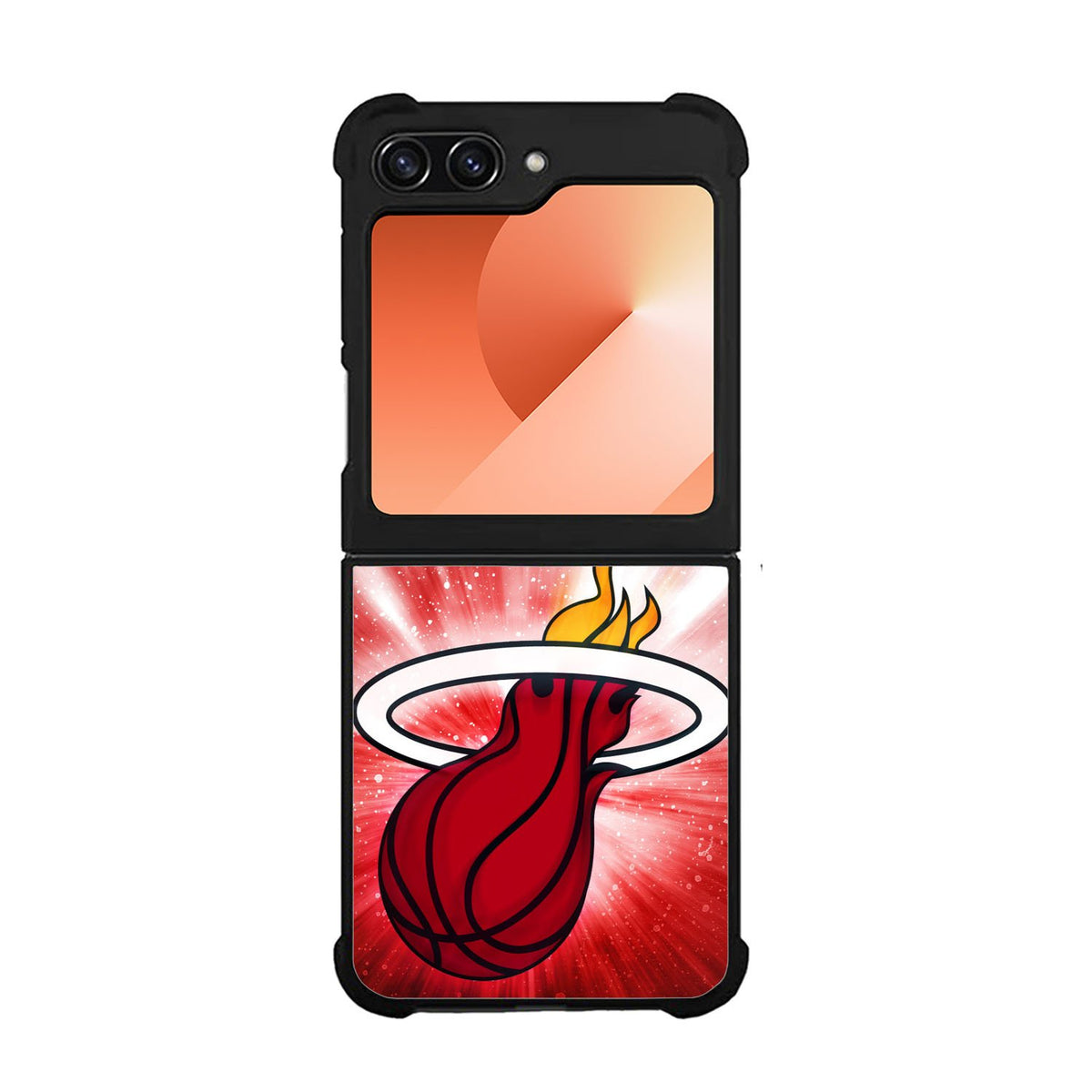 Miami Heat Wallpapers Case Samsung Galaxy Z Flip 6 5G BC0336
