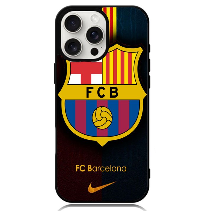 FC Barcelona Logo Exclusive Case iPhone 16 Pro Max BC0326