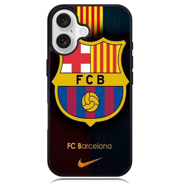 FC Barcelona Logo Exclusive Case iPhone 16 BC0326