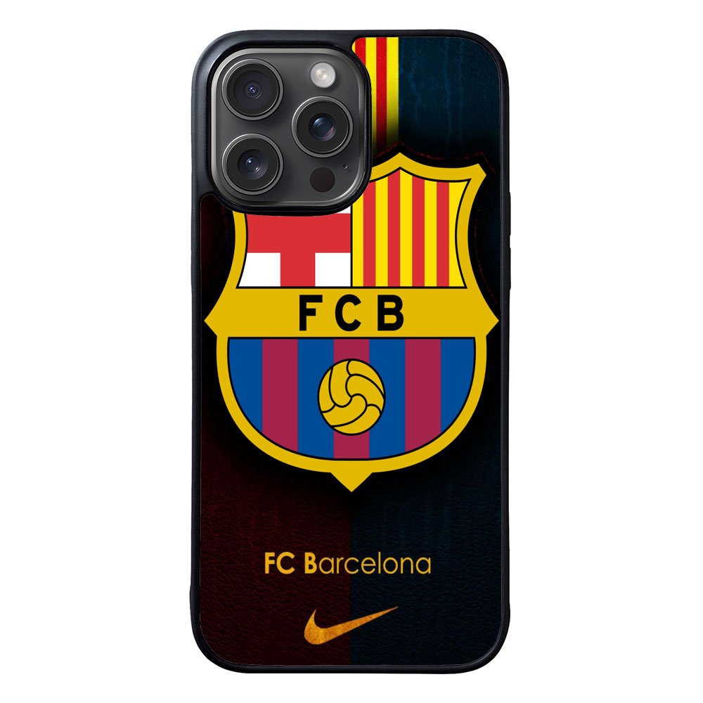 FC Barcelona Logo Exclusive Case iPhone 15 Pro BC0326