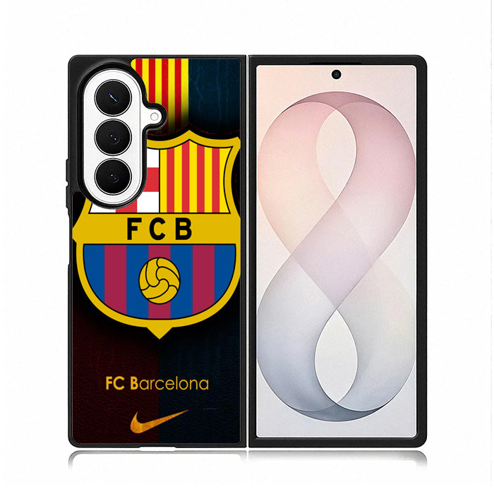 FC Barcelona Logo Exclusive Samsung Galaxy Z Fold 8 Ultra Case BC0326