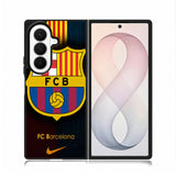 FC Barcelona Logo Exclusive Samsung Galaxy Z Fold 8 Ultra Case BC0326