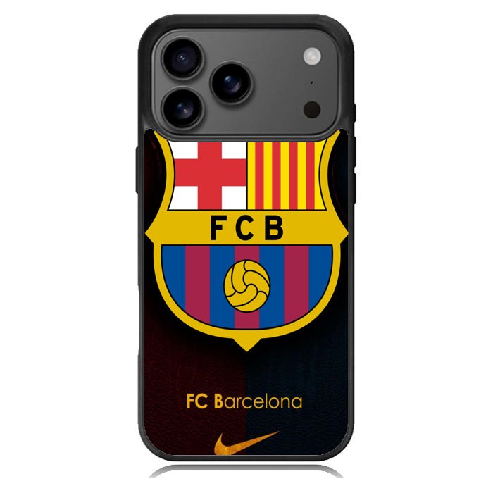 FC Barcelona Logo Exclusive iPhone 17 Pro Case BC0326