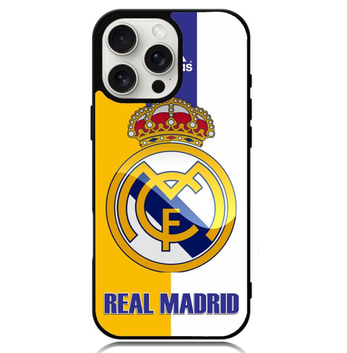 Real Madrid Logo Case iPhone 16 Pro Max BC0345