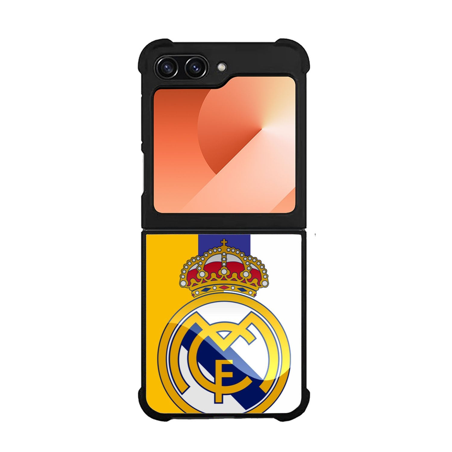 Real Madrid Logo Case Samsung Galaxy Z Flip 6 5G BC0345