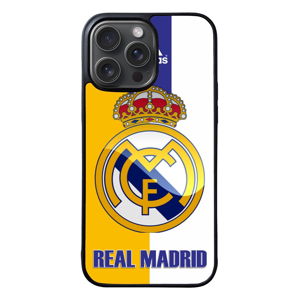 Real Madrid Logo Case iPhone 15 Pro Max BC0345