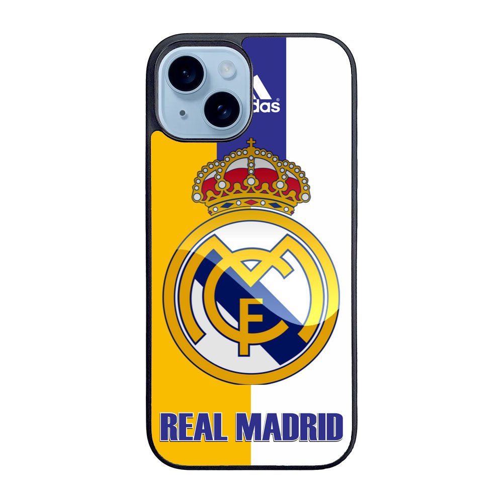 Real Madrid Logo Case iPhone 15 BC0345