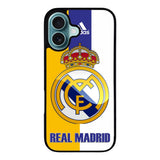 Real Madrid Logo Case iPhone 16 Plus BC0345