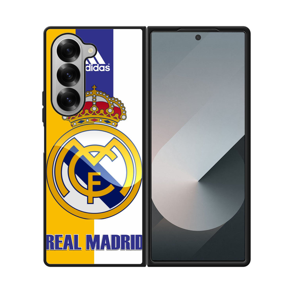 Real Madrid Logo Case Samsung Galaxy Z Fold 6 5G BC0345