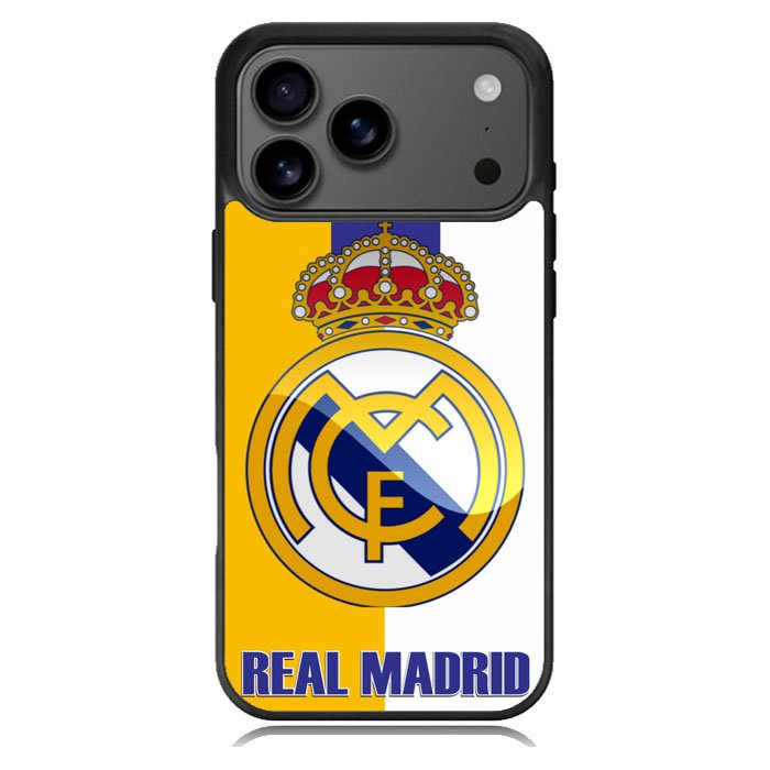 Real Madrid Logo iPhone 17 Pro Case BC0345