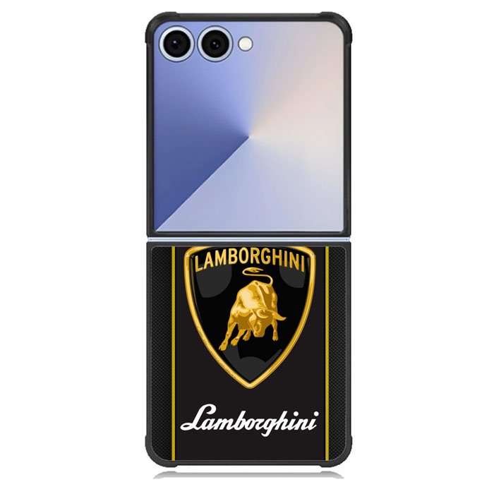 Lamborghini Logo Walpaper Samsung Galaxy Z Flip 7 Case BC0335