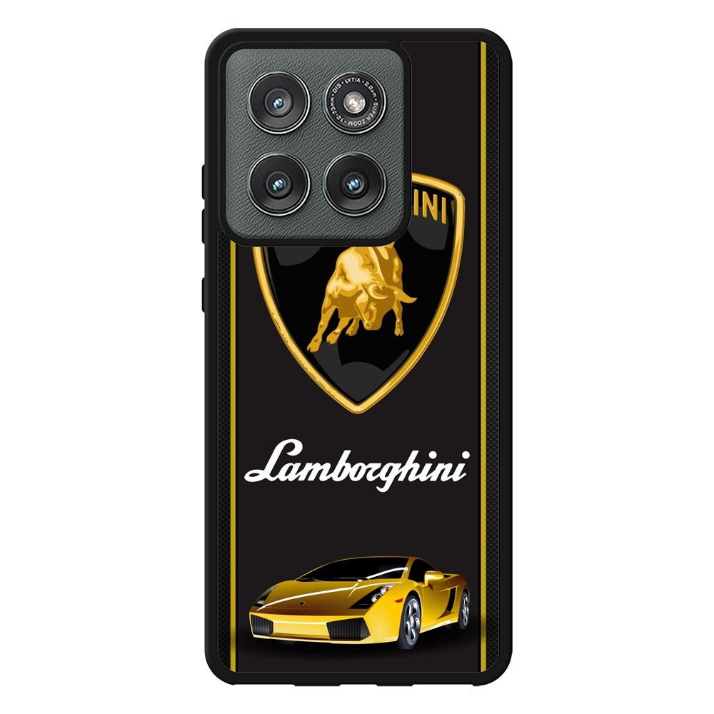 Lamborghini Logo Walpaper Case Motorola Moto Edge 2025 BC0335