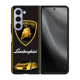 Lamborghini Logo Walpaper Case Samsung Galaxy z Fold 5 5G BC0335