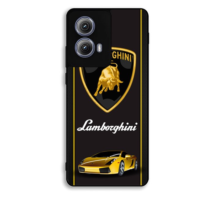 Lamborghini Logo Walpaper Motorola Moto Edge 2024 Case BC0335