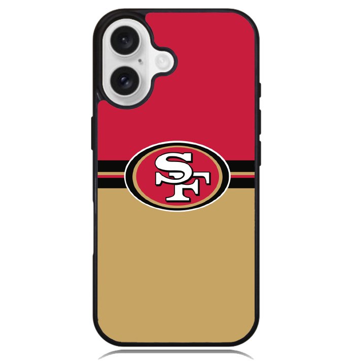 49ers logo Case iPhone 16 BC0346
