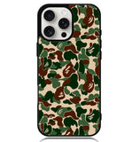 Bathing Ape camo X4908 iPhone 16 Pro Case