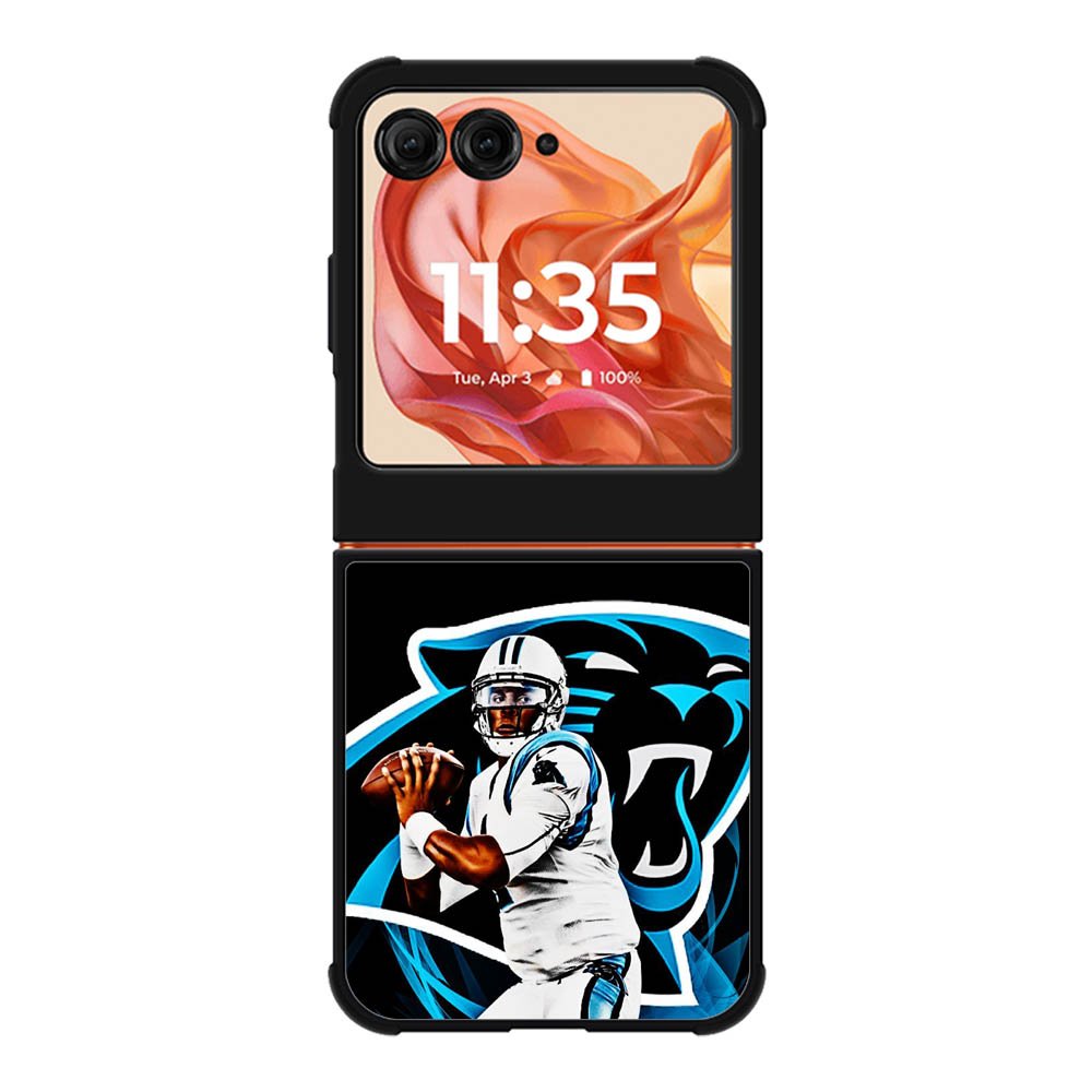 Cam Newton Panthers Motorola Moto Razr 2025/2024 , Moto Razr 60/50 Case BC0355