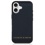 Charles and Keith Dark Blue X4945 iPhone 16 Plus Case