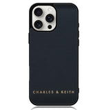 Charles and Keith Dark Blue X4945 iPhone 16 Pro Case