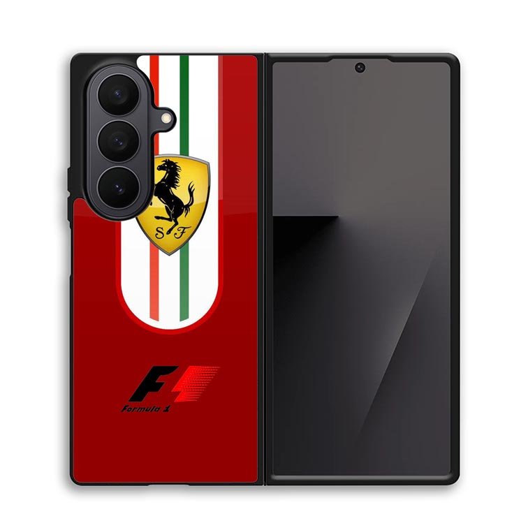 Ferrari Red F1 X4918 Samsung Galaxy Z Fold 7 Case