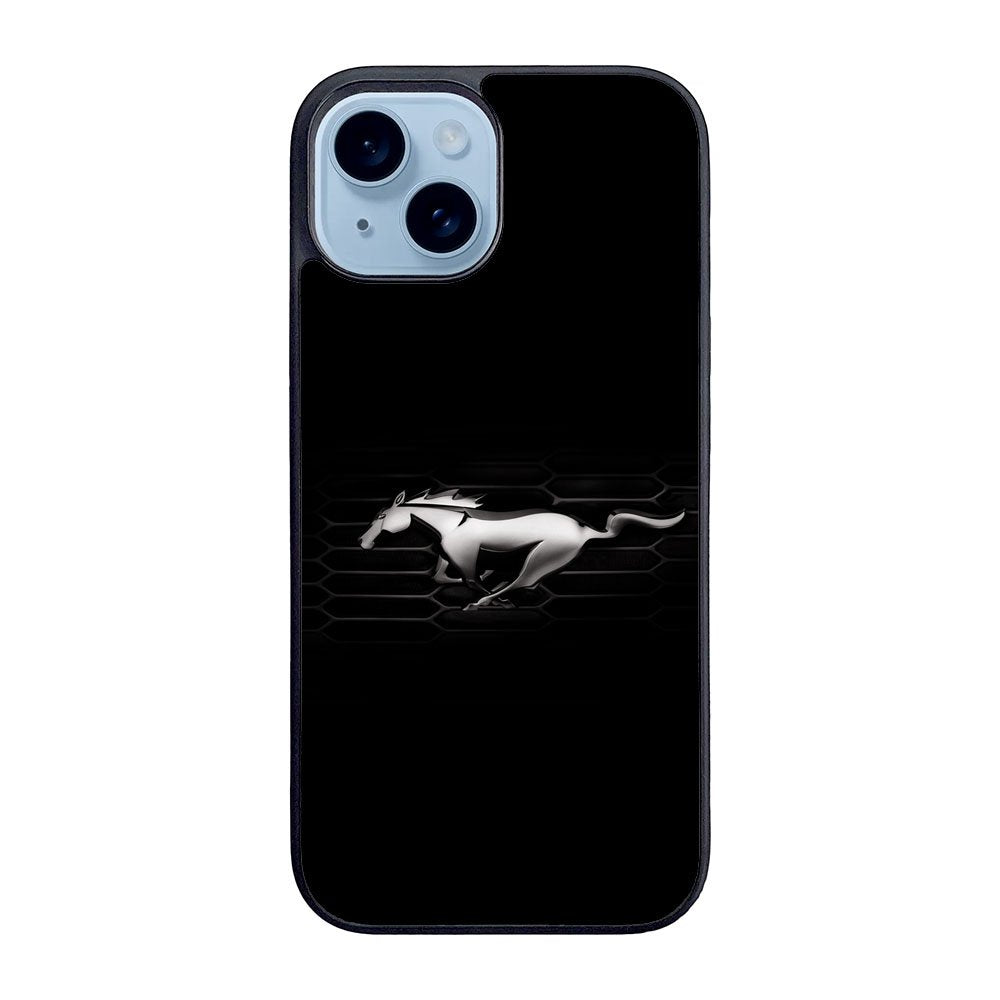 Ford Mustang Logo Case iPhone 15 BC0367