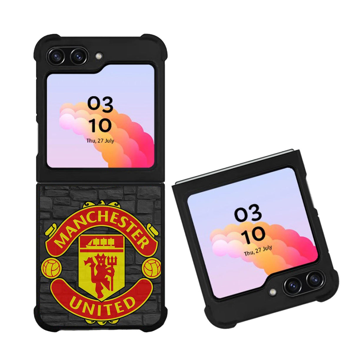 manchester united fc logo Case Samsung Galaxy Z Flip 5 5G BC0378