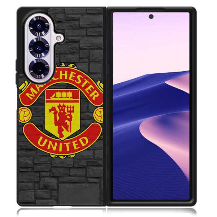 manchester united fc logo Samsung Galaxy Z Fold 7 5G Case BC0378