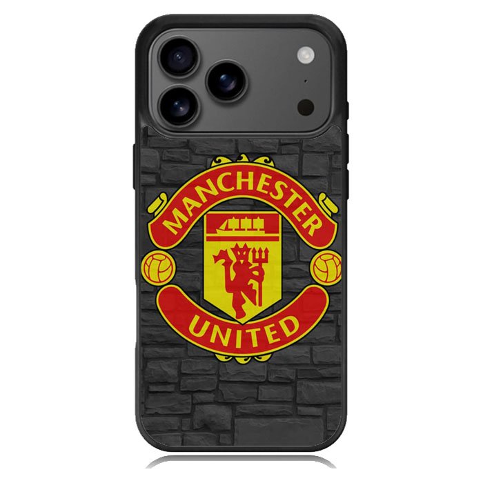 manchester united fc logo iPhone 17 Pro Case BC0378