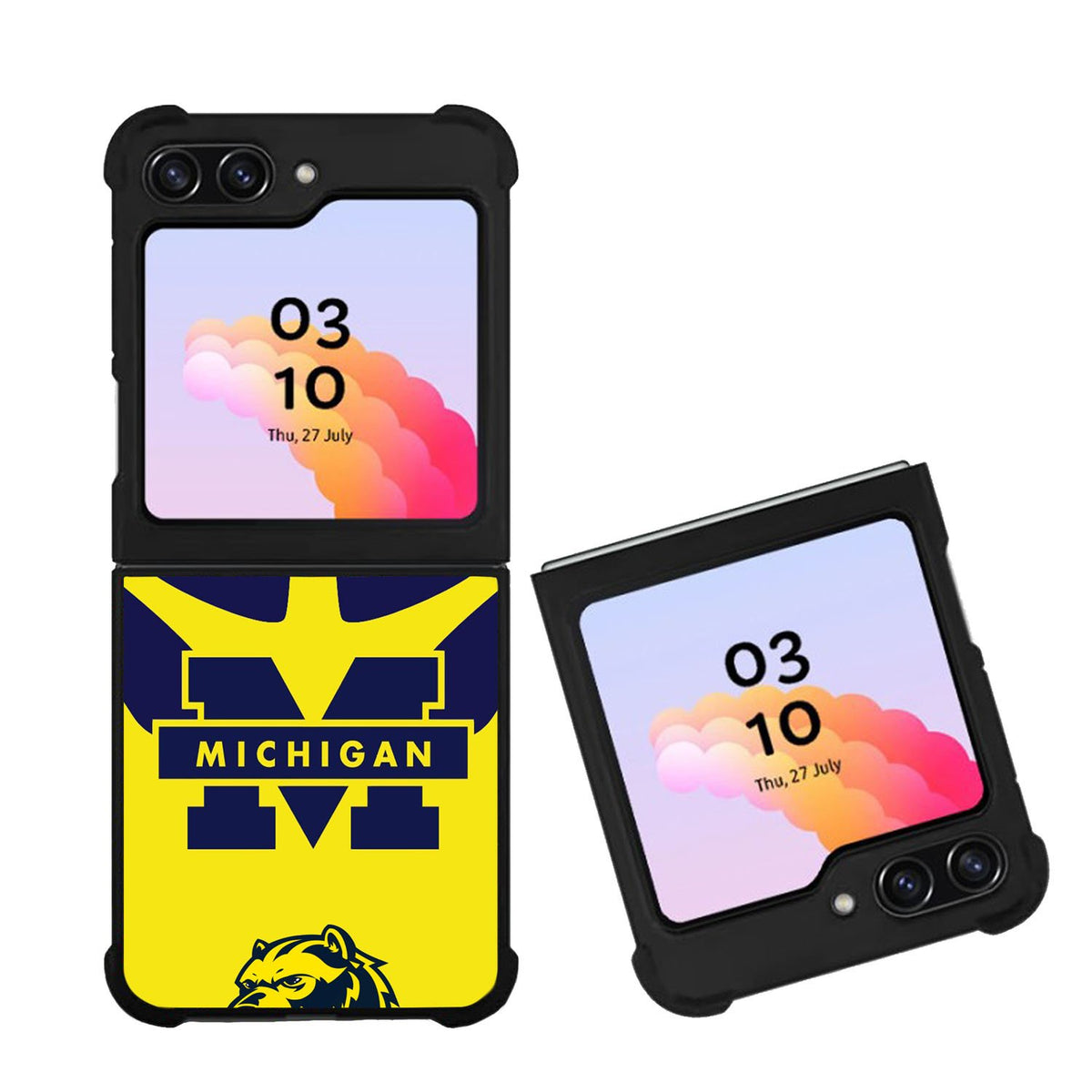 Michigan Wolverines Logo Case Samsung Galaxy Z Flip 5 5G BC0380