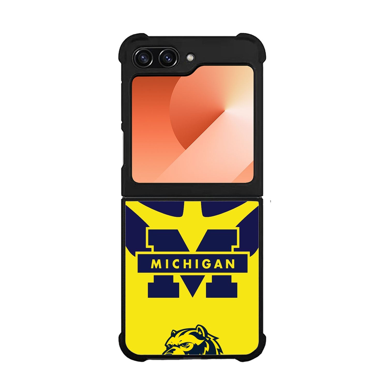 Michigan Wolverines Logo Case Samsung Galaxy Z Flip 6 5G BC0380