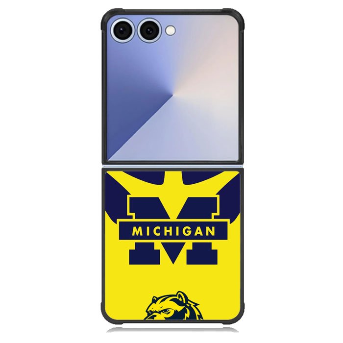 Michigan Wolverines Logo Samsung Galaxy Z Flip 7 Case BC0380