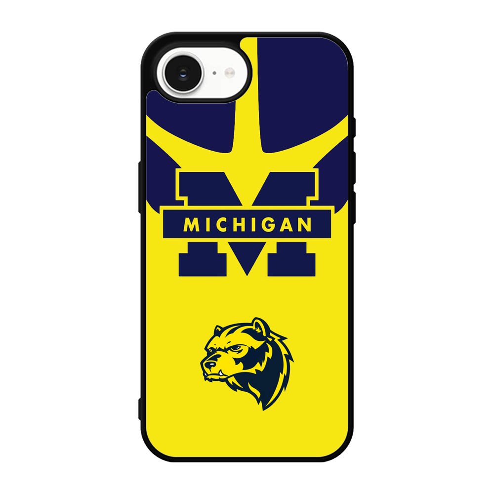Michigan Wolverines Logo iPhone 16e Case BC0380