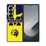 Michigan Wolverines Logo Case Samsung Galaxy Z Fold 6 5G BC0380