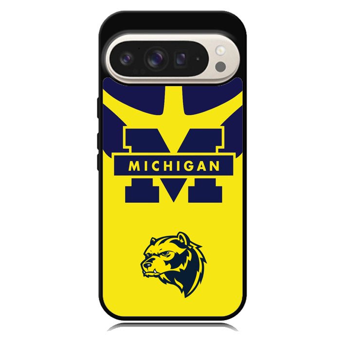 Michigan Wolverines Logo Google Pixel 10 | Google Pixel 10 Pro Case BC0380