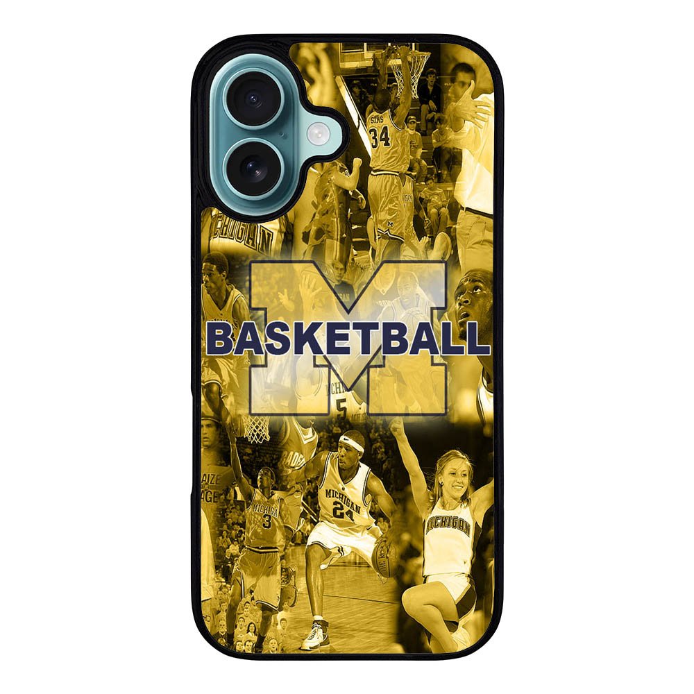 Michigan Wolverines Case iPhone 16 Plus BC0382