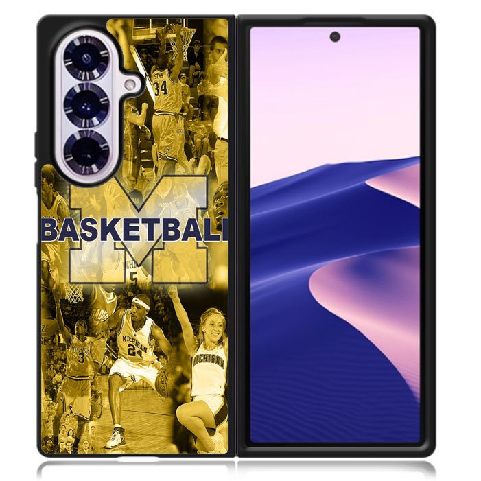 Michigan Wolverines Samsung Galaxy Z Fold 7 5G Case BC0382