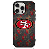 San Francisco 49ers Logo Case iPhone 16 Pro Max BC0397