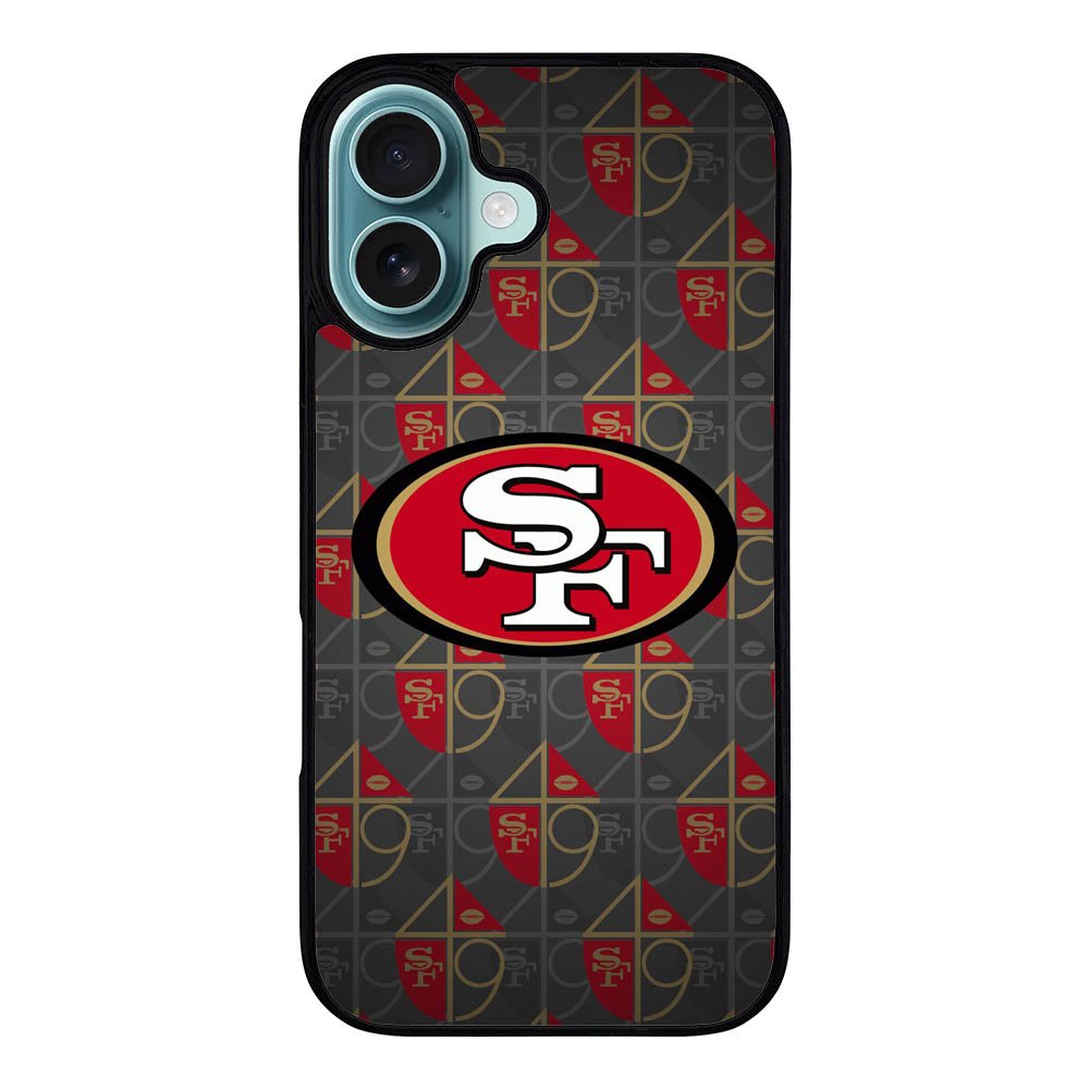 San Francisco 49ers Logo Case iPhone 16 Plus BC0397