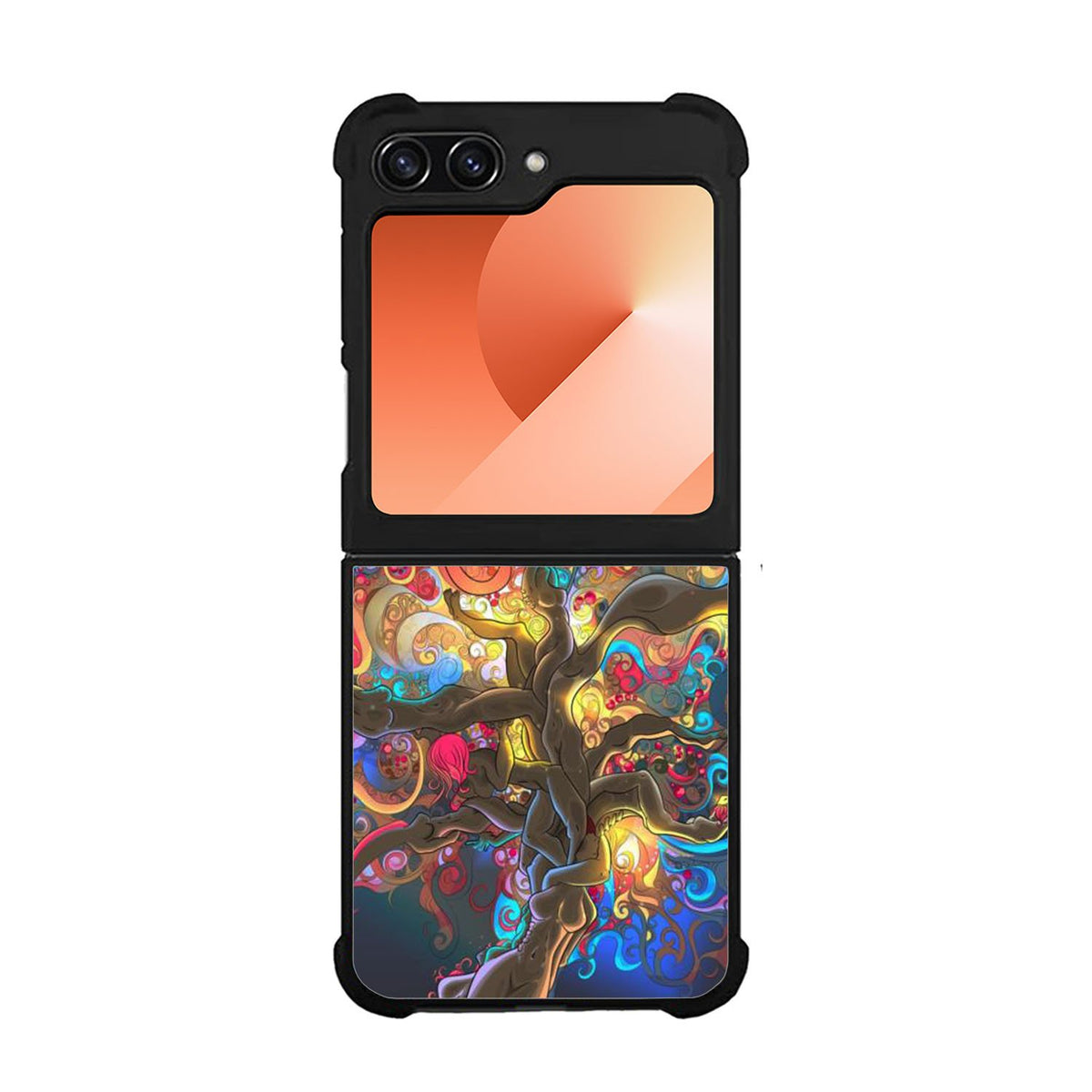 Artistic Psychedelic Womens Tree Case Samsung Galaxy Z Flip 6 5G BC0350